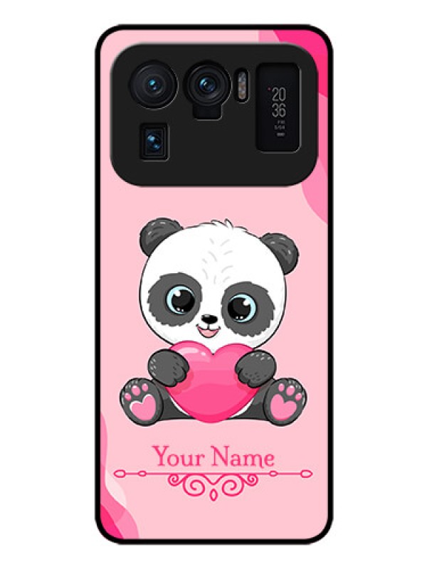 Custom Xiaomi Mi 11 Ultra 5G Custom Glass Mobile Case - Cute Panda Design