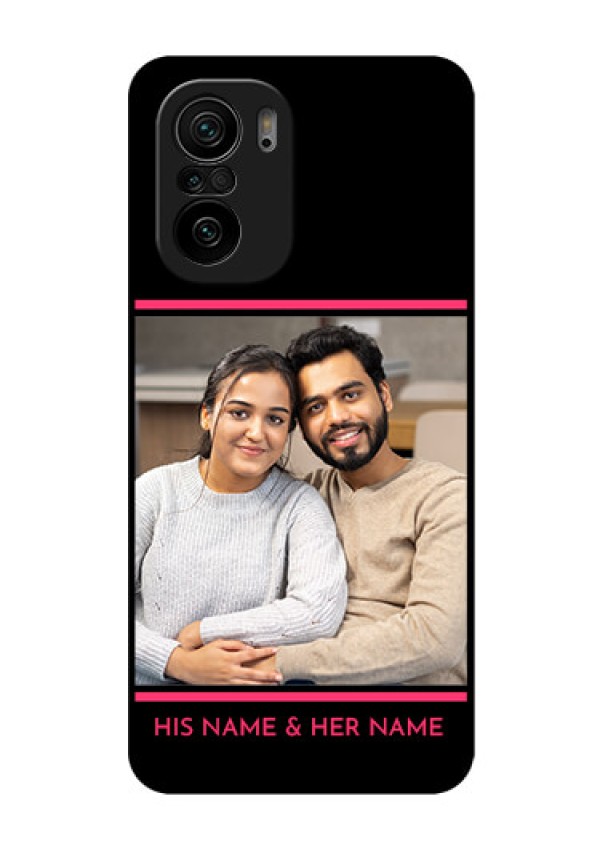 Mi 11x 5G Custom Glass Mobile Case - with Add Text Design