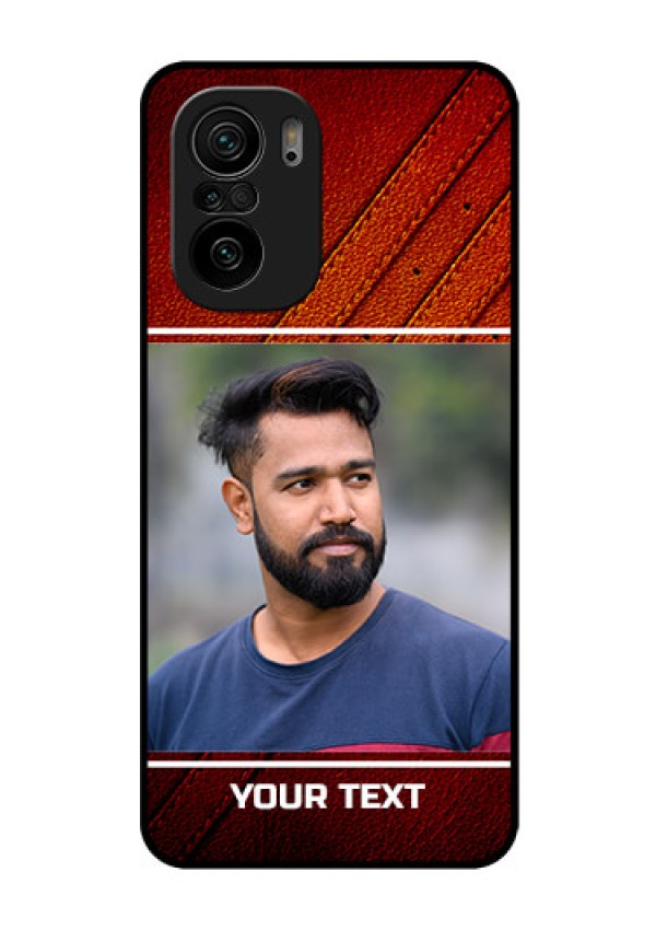 Mi 11x 5G Personalized Glass Phone Case - Leather Phone Case Design