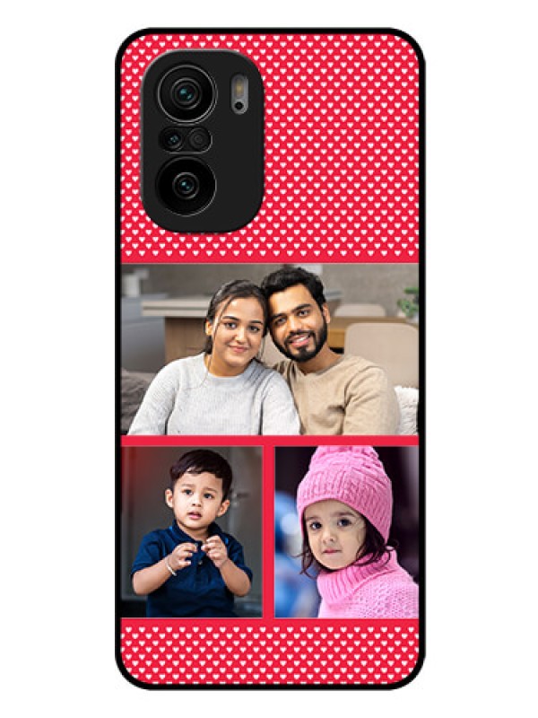 Custom Mi 11x 5G Personalized Glass Phone Case - Bulk Pic Upload Design
