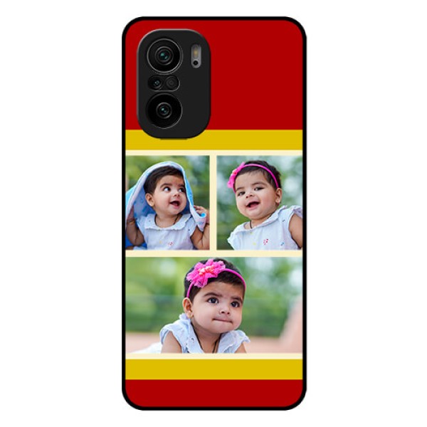 Mi 11x 5G Custom Glass Mobile Case - Multiple Pic Upload Design