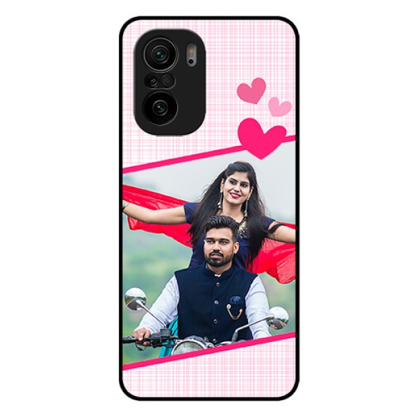 Mi 11x 5G Custom Glass Phone Case - Love Shape Heart Design Mi 11x 5G Custom Glass Phone Case - Love Shape Heart Design