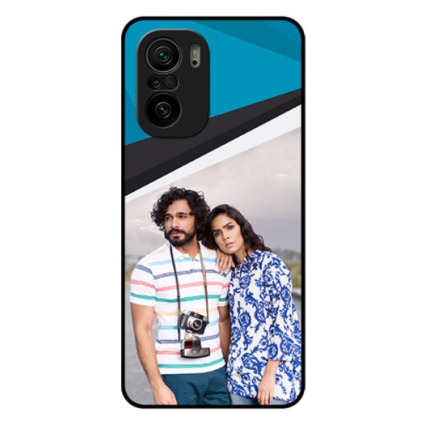 Mi 11x 5G Photo Printing on Glass Case - Simple Pattern Photo Upload Design