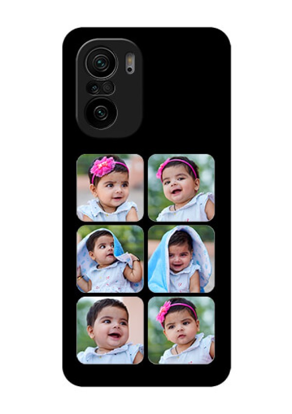 Mi 11x 5G Photo Printing on Glass Case - Multiple Pictures Design