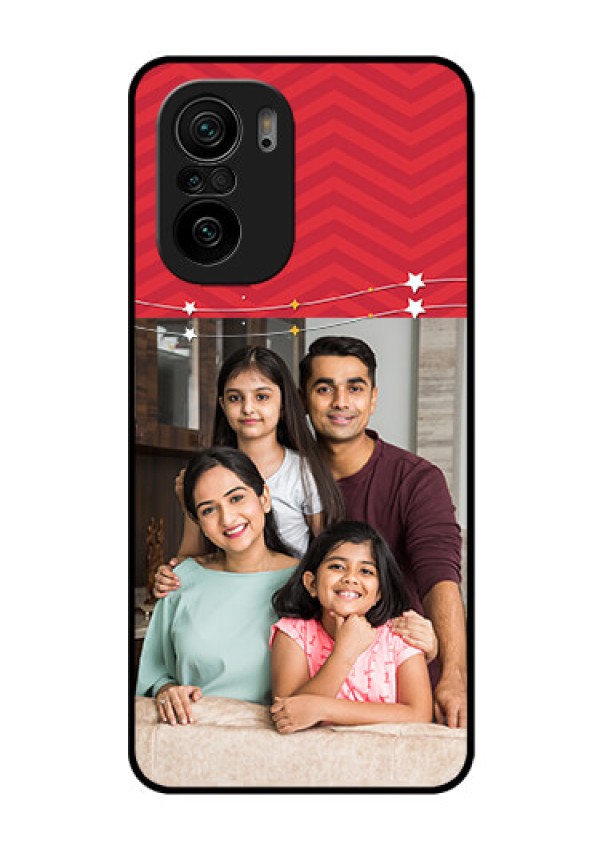 Mi 11x 5G Personalized Glass Phone Case - Happy Family Design