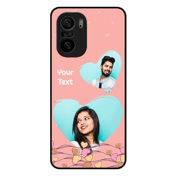 Mi 11x 5G Custom Glass Mobile Case - Love Doodle Design