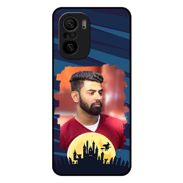 Mi 11x 5G Photo Printing on Glass Case - Halloween Witch Design 
