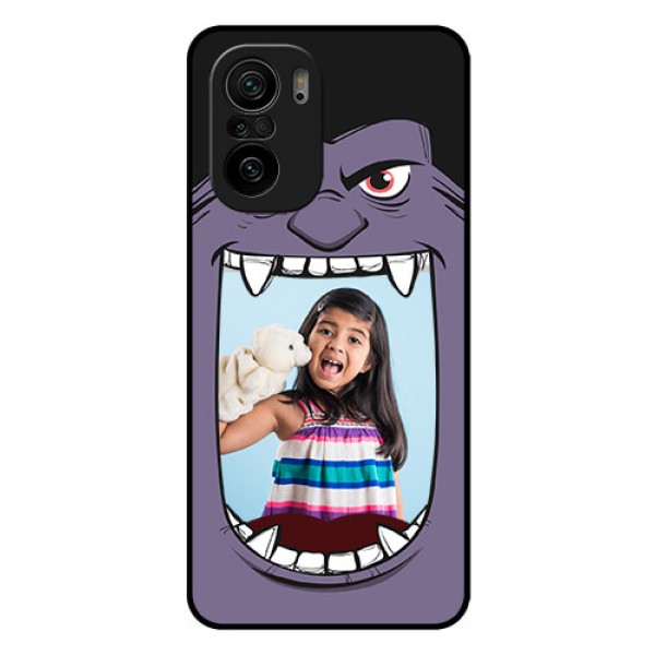 Mi 11x 5G Custom Glass Phone Case - Angry Monster Design