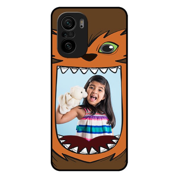 Mi 11x 5G Photo Printing on Glass Case - Owl Monster Back Case Design Mi 11x 5G Photo Printing on Glass Case - Owl Monster Back Case Design