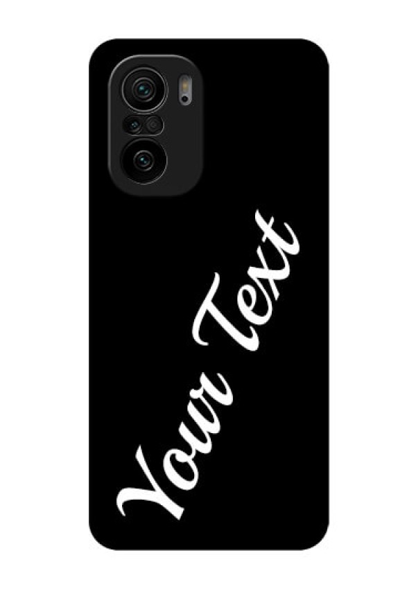 Mi 11x 5G Custom Glass Mobile Cover with Your Name