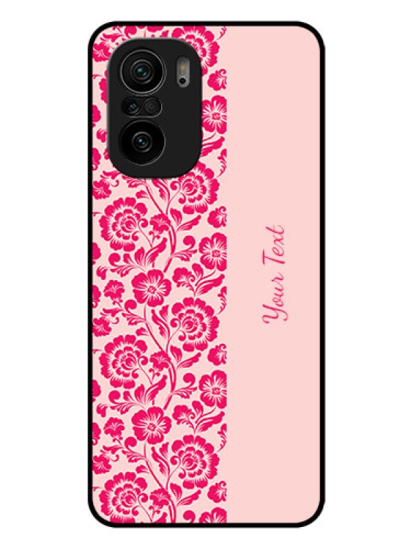 Custom Xiaomi Mi 11X 5G Custom Glass Phone Case - Attractive Floral Pattern Design