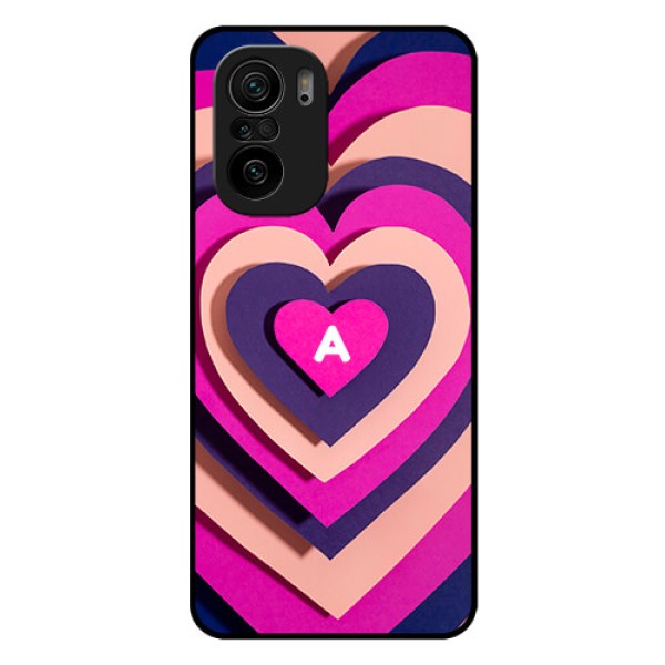 Xiaomi Mi 11X 5G Custom Glass Mobile Case - Cute Heart Pattern Design Xiaomi Mi 11X 5G Custom Glass Mobile Case - Cute Heart Pattern Design