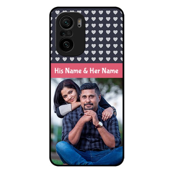 Mi 11x Pro 5G Custom Glass Mobile Case - Love Symbols Design