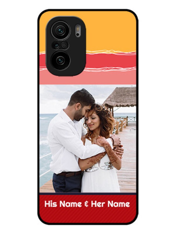 Custom Mi 11x Pro 5G Custom Glass Mobile Case - Colorful Case Design