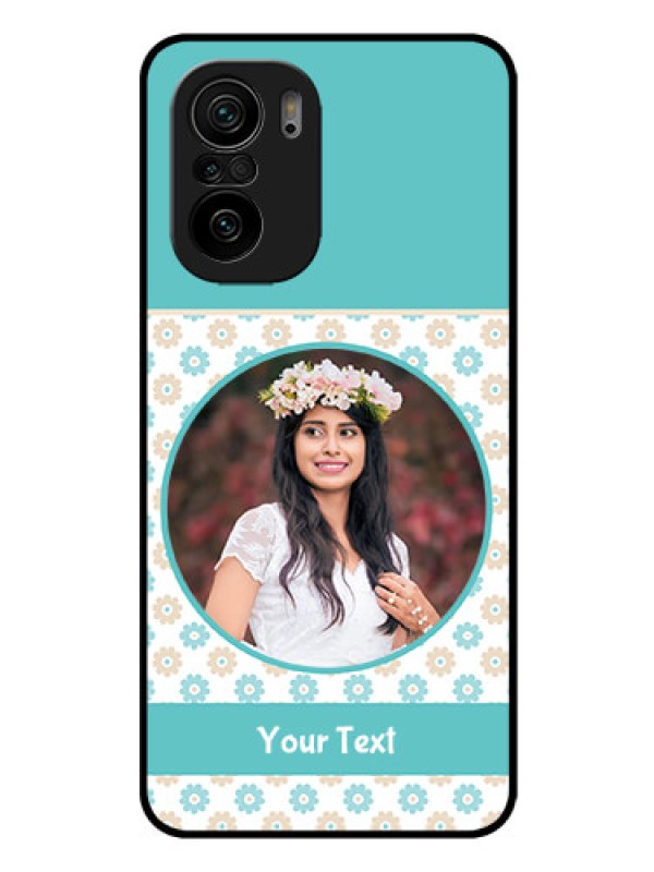 Custom Mi 11x Pro 5G Custom Glass Mobile Case - Beautiful Flowers Design