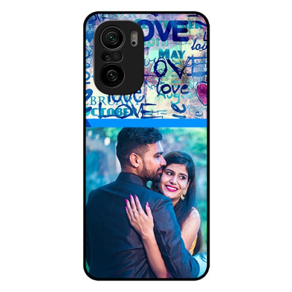 Mi 11x Pro 5G Custom Glass Mobile Case - Colorful Love Design