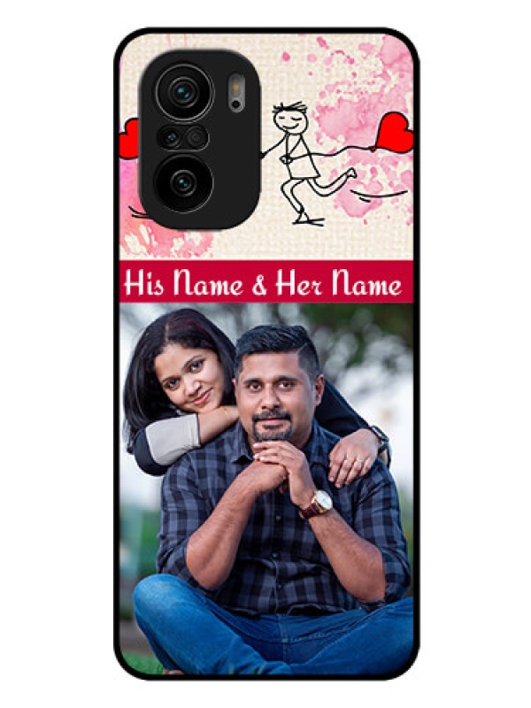 Custom Mi 11x Pro 5G Photo Printing on Glass Case - You and Me Case Design