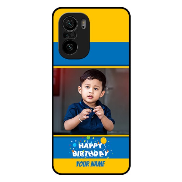 Mi 11x Pro 5G Custom Glass Mobile Case - Birthday Wishes Design