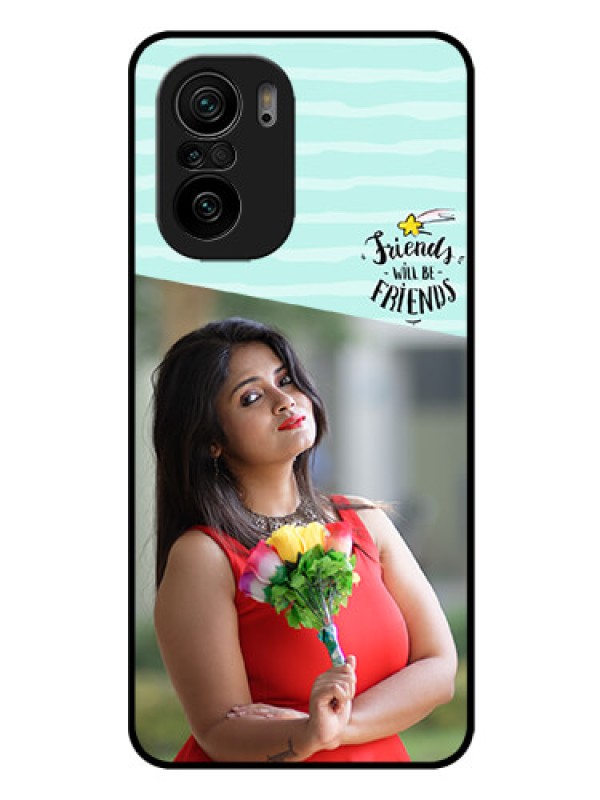 Custom Mi 11x Pro 5G Custom Glass Phone Case - Friends Picture Icon Design