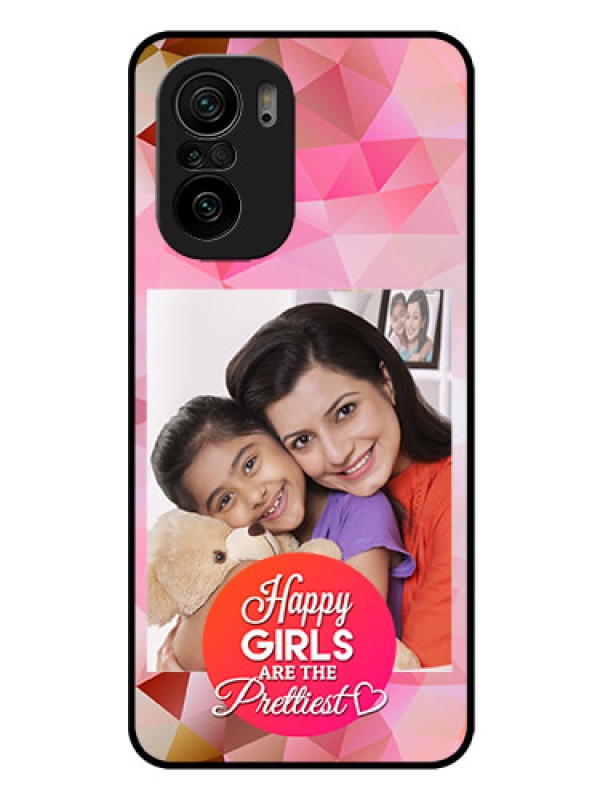 Custom Mi 11x Pro 5G Photo Printing on Glass Case - Abstract Triangle Design