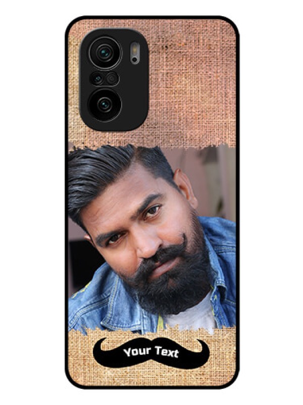 Custom Mi 11x Pro 5G Personalized Glass Phone Case - with Texture Design