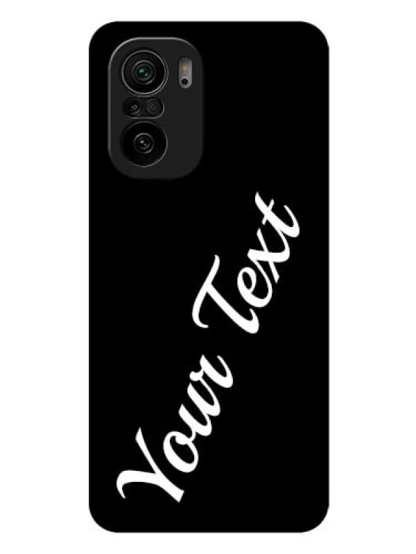 Custom Mi 11x Pro 5G Custom Glass Mobile Cover with Your Name