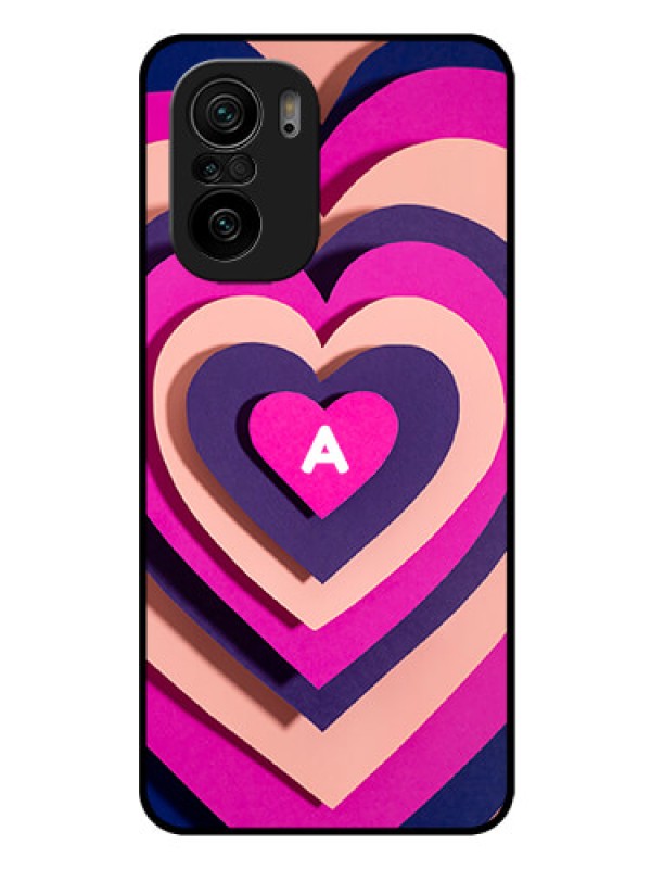 Custom Xiaomi Mi 11X Pro 5G Custom Glass Mobile Case - Cute Heart Pattern Design