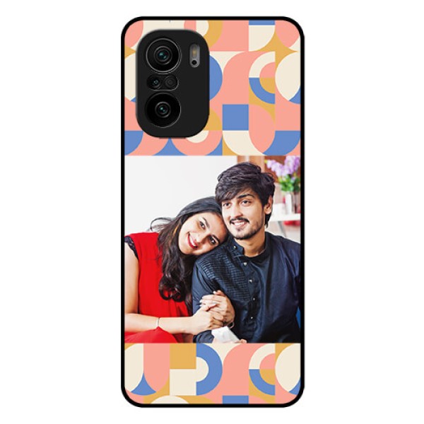 Xiaomi Mi 11X Pro 5G Photo Printing on Glass Case - Semi-circle Maze Pattern Design Xiaomi Mi 11X Pro 5G Photo Printing on Glass Case - Semi-circle Maze Pattern Design