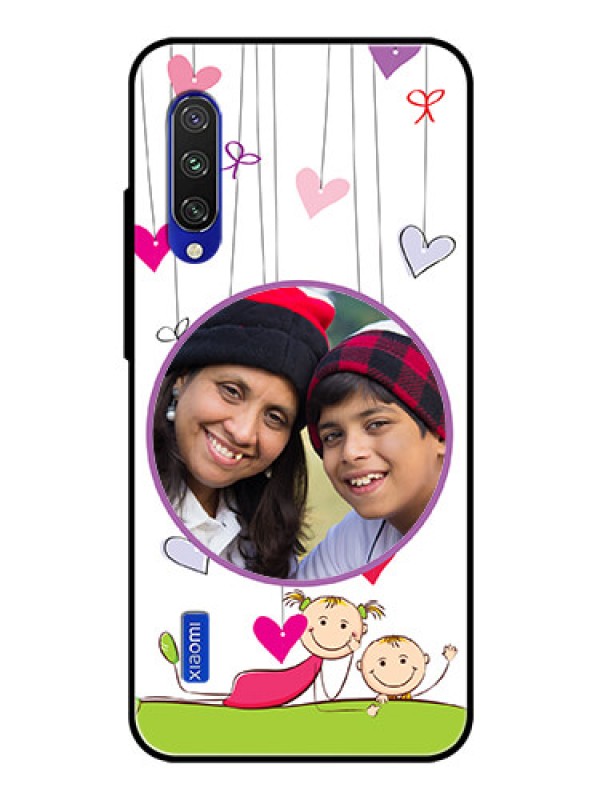 Custom Xiaomi Mi A3 Photo Printing on Glass Case  - Cute Kids Phone Case Design