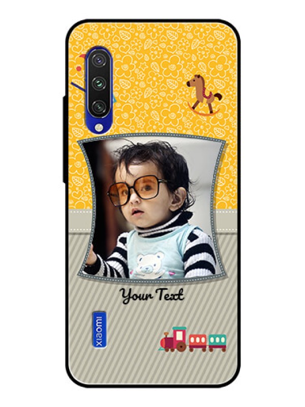 Custom Xiaomi Mi A3 Personalized Glass Phone Case  - Baby Picture Upload Design