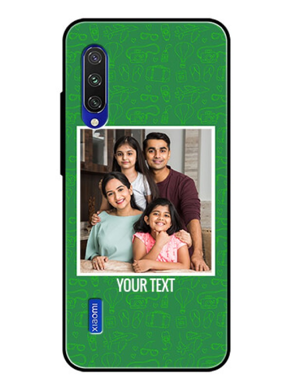 Custom Xiaomi Mi A3 Personalized Glass Phone Case  - Picture Upload Design