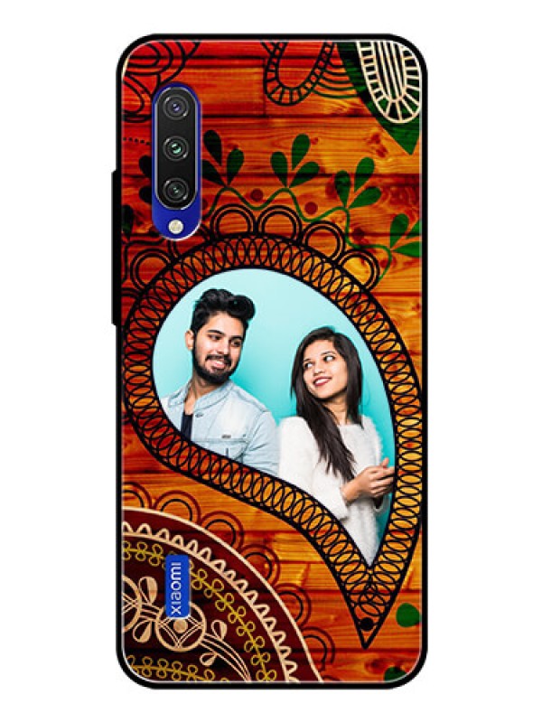 Custom Xiaomi Mi A3 Personalized Glass Phone Case  - Abstract Colorful Design