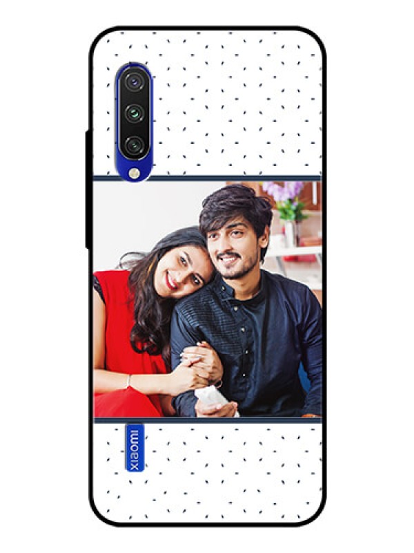 Custom Xiaomi Mi A3 Personalized Glass Phone Case  - Premium Dot Design