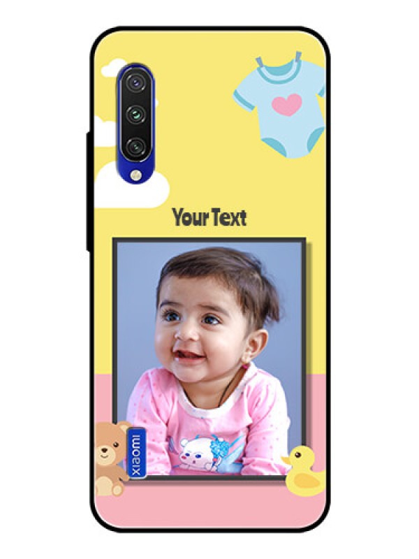 Custom Xiaomi Mi A3 Photo Printing on Glass Case  - Kids 2 Color Design