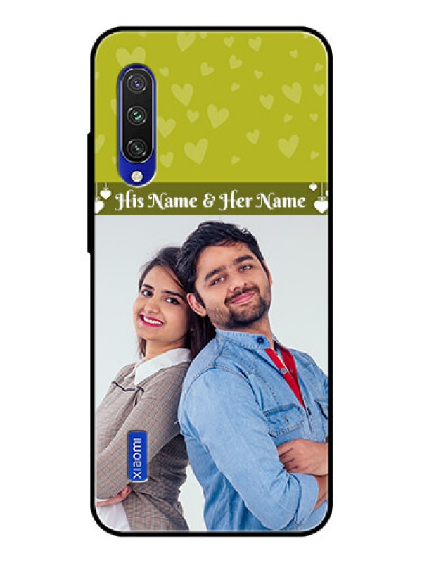 Custom Xiaomi Mi A3 Custom Glass Phone Case  - You & Me Heart Design