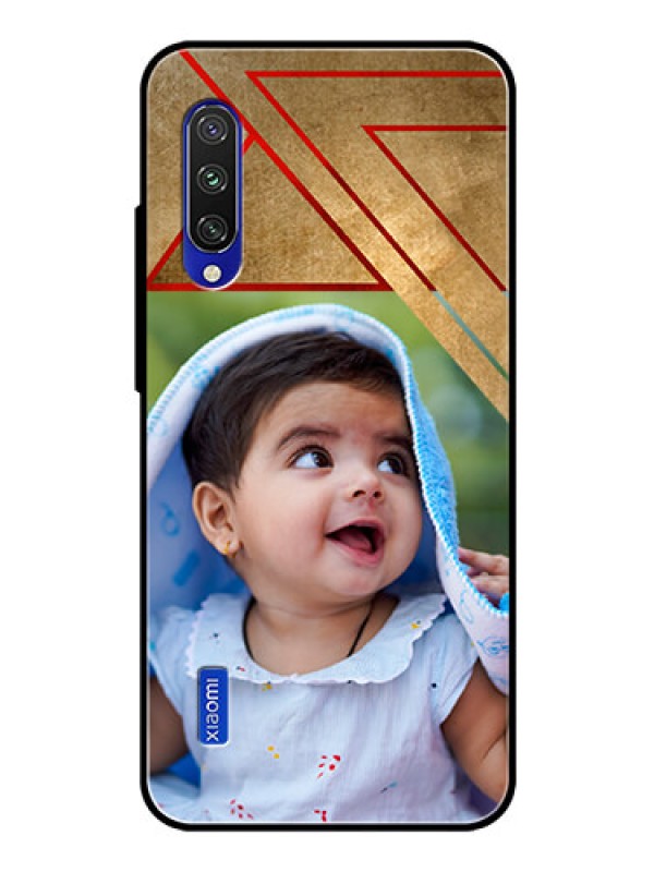 Custom Xiaomi Mi A3 Personalized Glass Phone Case  - Gradient Abstract Texture Design