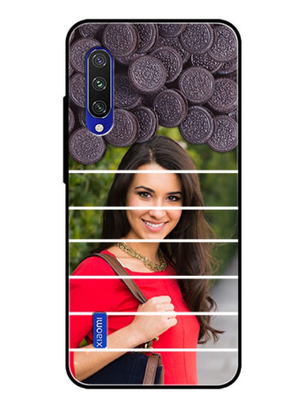 Custom Xiaomi Mi A3 Custom Glass Phone Case  - with Oreo Biscuit Design