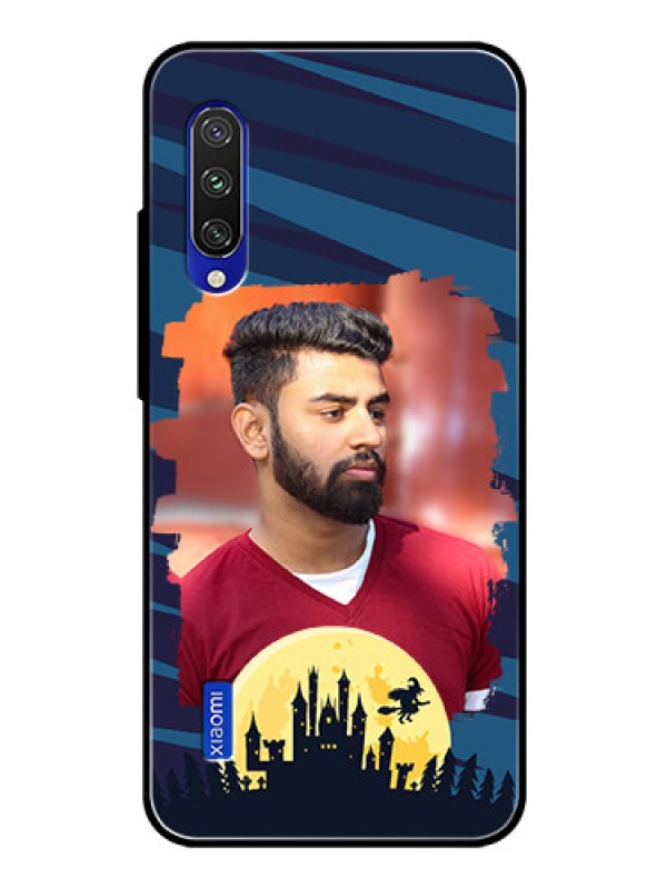 Custom Xiaomi Mi A3 Photo Printing on Glass Case  - Halloween Witch Design 