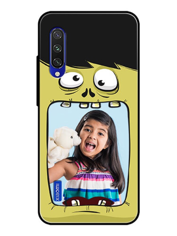 Custom Xiaomi Mi A3 Personalized Glass Phone Case  - Cartoon monster back case Design