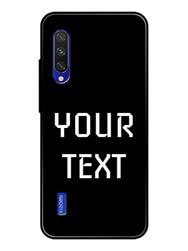 Custom Mi A3 Your Name on Glass Phone Case
