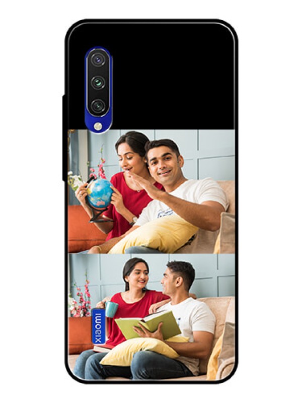 Custom Mi A3 2 Images on Glass Phone Cover