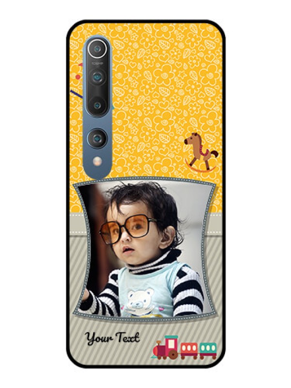 Custom Mi 10 Personalized Glass Phone Case  - Baby Picture Upload Design