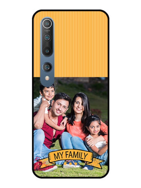 Custom Mi 10 Custom Glass Phone Case  - My Family Design