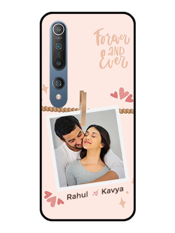 Custom Xiaomi Redmi 10 5G Custom Glass Phone Case - Forever and ever love Design
