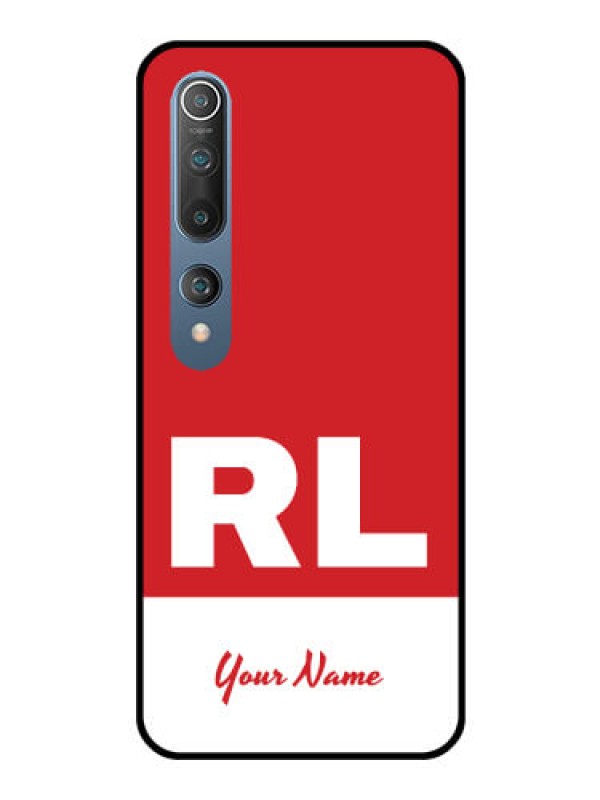 Custom Xiaomi Redmi 10 5G Personalized Glass Phone Case - dual tone custom text Design