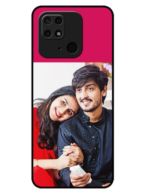 Custom Redmi 10  Power Custom Glass Mobile Case - Anniversary Cover Design