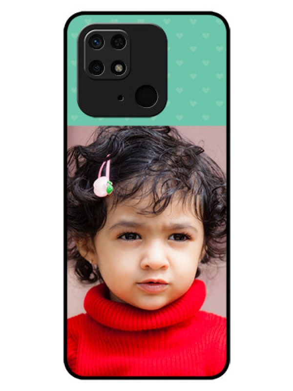 Custom Redmi 10  Power Custom Glass Phone Case - Lovers Picture Design