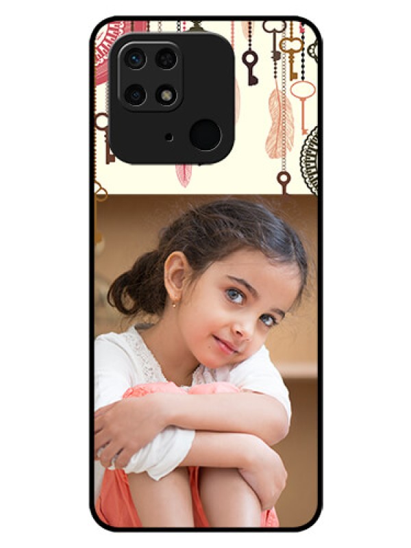 Custom Redmi 10  Power Custom Glass Mobile Case - Boho Style Design