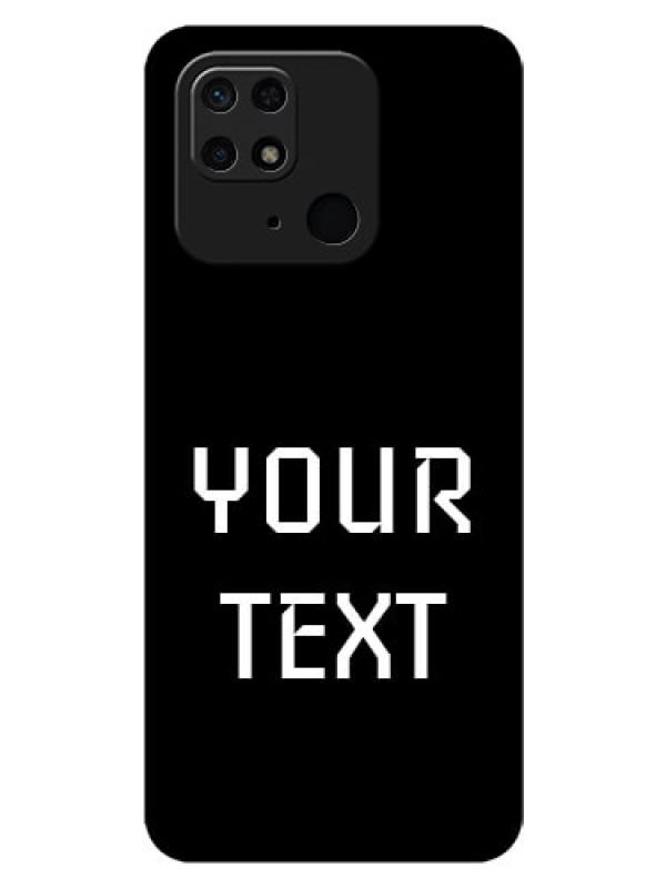 Custom Redmi 10  Power Your Name on Glass Phone Case