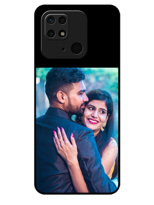 Custom Redmi10 Power Custom Glass Phone Case - Upload Full Picture With Custom Color Design